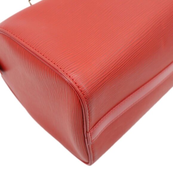 Louis Vuitton  Speedy 25 Epi Leather Satchel Bag Red - Picture 8 of 15
